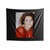 Cindy Crawford With Red Dress Indoor Wall Tapestries