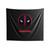 Deadpool Face Logo Indoor Wall Tapestries