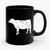 Grunge Cow Farm Life Ceramic Mug