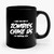I Like You But If Zombies Chase Us Ceramic Mug