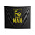 Fe Man Science Periodic Table Indoor Wall Tapestries
