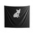 French Bulldog With Heart Cutout Dog Breed Love Frenchies Love French Bulldogs Indoor Wall Tapestries