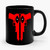 Deadpool Pistol Face Ceramic Mug