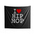 I Love Hip Hop Wutang Nwa Notorious Tupac Indoor Wall Tapestries