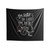 I'm Late, I'm Late, I'm Late White Rabbit, Always Late Indoor Wall Tapestries