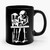 Retro Robot Robot At Work Futuristic Spaceman Robot Ceramic Mug