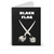 Black Flag Everything Went Black Spiral Notebook