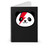 Bowie X Panda Mashup Spiral Notebook