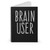 Brain User Art Spiral Notebook