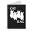 Cat Flag 1 Spiral Notebook