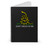 Don't Tread On Me Black Logo American Pride Gadsden Flag Spiral Notebook Don't Tread On Me Black Logo American Pride Gadsden Flag Spiral Notebook