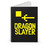Dragon Slayer Atari Adventure Inspired Videogame Nintendo 8 Bit Retro Pixel Art Atari 2600 Atari Vcs Spiral Notebook