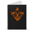 Evil Clown Halloween Pumpkin Spiral Notebook