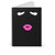 Eyelashes And Lips Eyelash Eyelashes Make Up Lipstick Lip Gloss Spiral Notebook