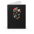 Floral Rose Skull Hipster Tumblr Dope Spiral Notebook