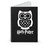 Harry Potter Owl With Glasses Spiral Notebook
