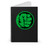 Hulk Hand Superhero Symbol Spiral Notebook