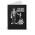 I've Got Your Back Funny Halloween Skeleton Spiral Notebook
