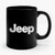 Silver Jeep Logo Ceramic Mug