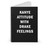 Kanye Attitude With Drake Feelings Funny Cool Word Text Spiral Notebook
