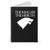 King Of The North Game Of Thrones Stark House North Spiral Notebook