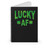 Lucky Af St Patrick's Day Shamrock Spiral Notebook