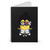 Migeta Saiyan Dragon Ball Minions Vegeta Parody Spiral Notebook