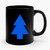 Dipper Gravity Falls Cartoon Blue Pine Tree Ceramic Mug