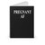 Pregnant Af Pregnancy Reveal Mom Motherhood Spiral Notebook