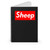 Sheep Red Box Logo Parody Spiral Notebook Sheep Red Box Logo Parody Spiral Notebook