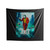 Joker Throwing A Clown Mask Indoor Wall Tapestries