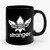 Stranger Things Rick And Morty Inspired Adidas Demogorgon Ceramic Mug