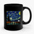 Stranger Things Starry Night Demogorgon Eleven Steve Ceramic Mug
