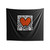 Keith Haring Heart Indoor Wall Tapestries