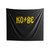 Kobe Art Logo Indoor Wall Tapestries