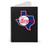 Texas Rangers Retro Logo Spiral Notebook