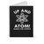 Up And Atom Art Spiral Notebook