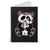 Zombie Panda Gamer Drop Geek Emo Scene Tattoo Dead Cute Spiral Notebook
