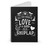 All You Need Is Love A Little Bit Of Shiplap Spiral Notebook