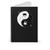 Balance Kuro Shiro Japanese Yin Yang Spiral Notebook