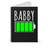 Battery Power Daddy & Baby Matching Fathers Day Present 2 Spiral Notebook