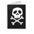 Captain Harlock Skull And Crossbones Spiral Notebook