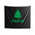 Let's Get Lit Christmas Tree Indoor Wall Tapestries