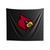 Louisville Cardinal Basketball Logo Indoor Wall Tapestries