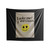 Lucky Me Crewneck Yellow Indoor Wall Tapestries
