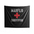 Man Flu Survivor Funny Printed Slogan Joke Indoor Wall Tapestries