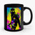 Trippy Watercolor Cyber Punk Anime Manga Japan Ceramic Mug