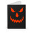Evil Scary Pumpkin Spiral Notebook