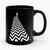 Wavy Road Design Ceramic Mug