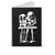 Retro Robot Robot At Work Futuristic Spaceman Robot Spiral Notebook